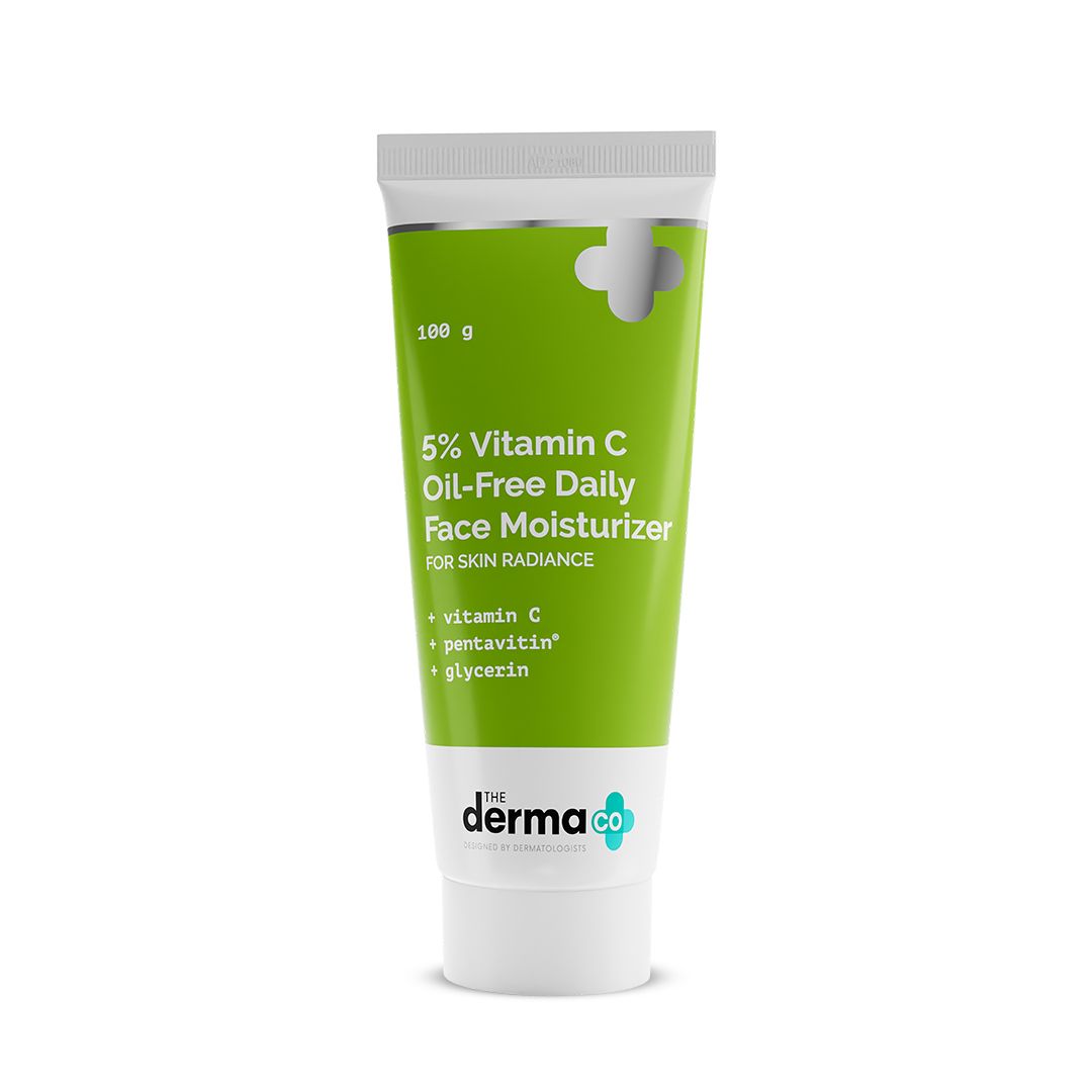 5% Vitamin C Oil-Free Daily Face Moisturizer for Skin Radiance - 100g
