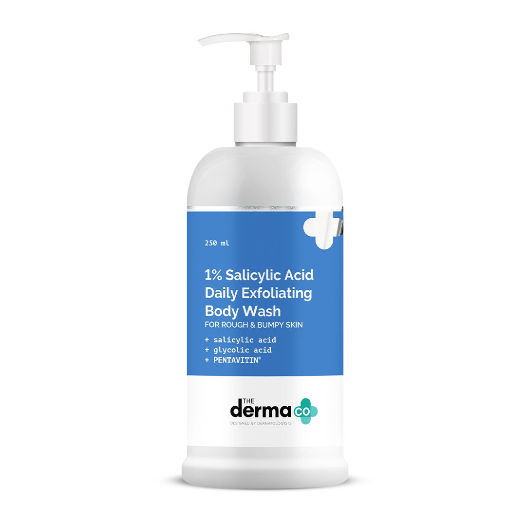 1% Salicylic Acid Daily Exfoliating Body Wash with Salicylic Acid , Glycolic Acid & PENTAVITIN® - 250ml