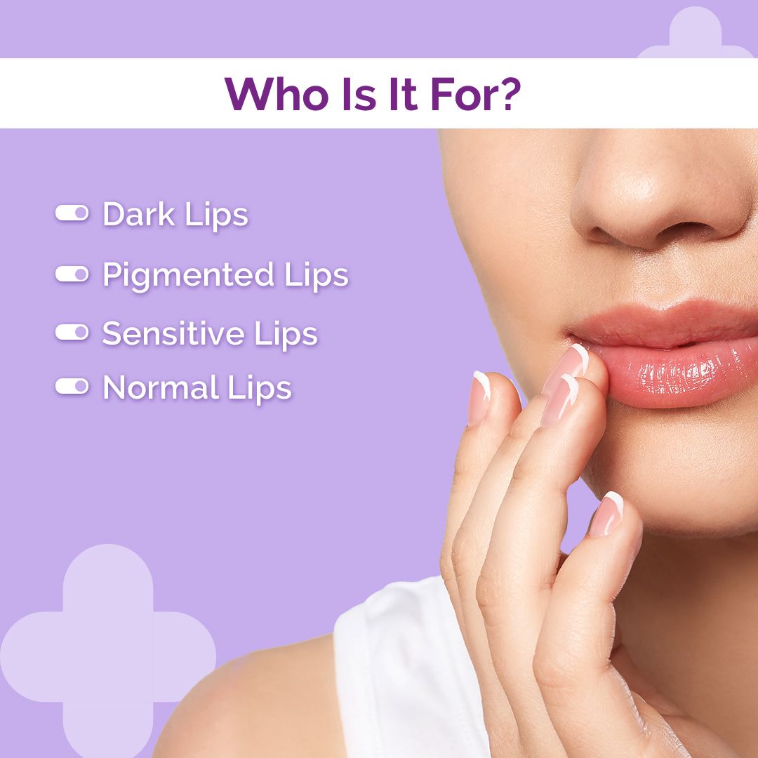1% Kojic Acid Lip Balm With Alpha Arbutin & Hyaluronic Acid - 4.5g