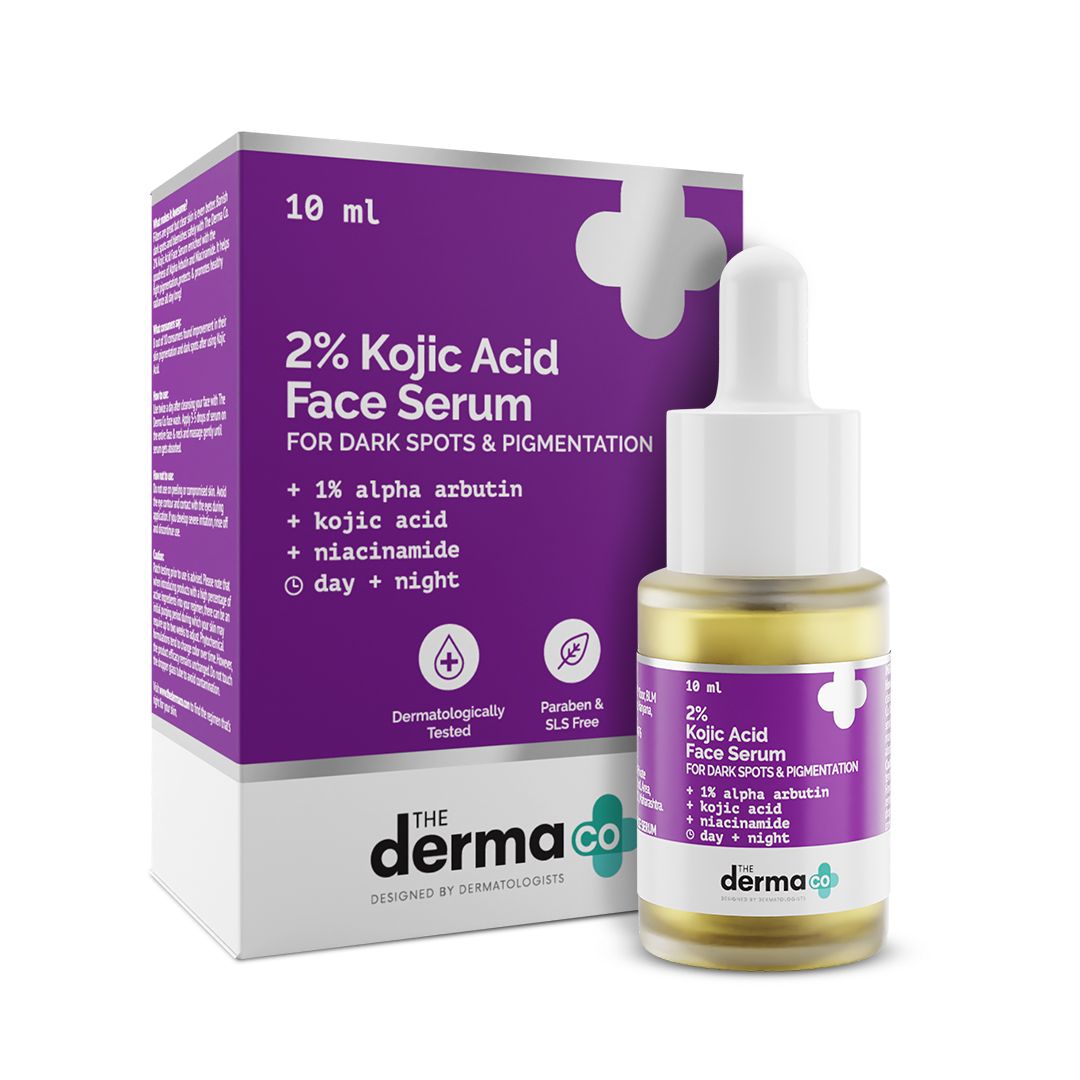 2% Kojic Acid Face Serum for Dark Spots And Pigmentation - 10 ml