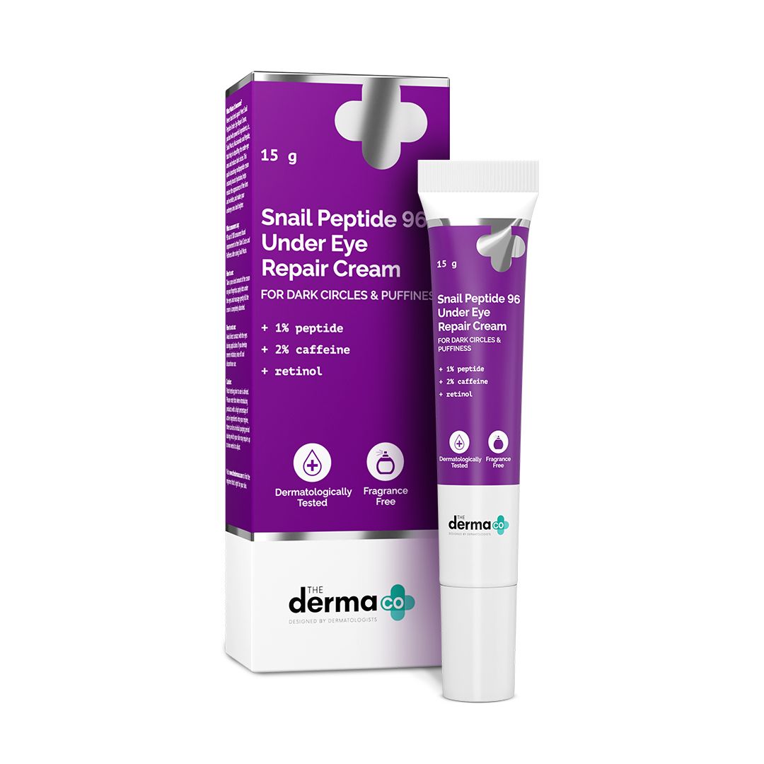 Snail Peptide 96 Under Eye Repair Cream with Snail Mucin & Peptide Complex For Dark Circles & Puffiness - 15 g