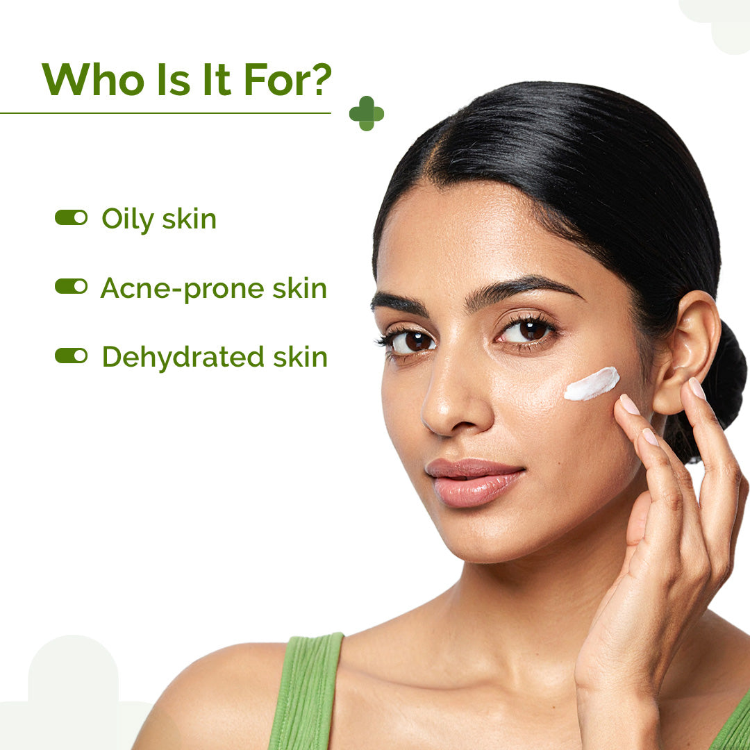 1% Salicylic Acid Oil-Free Moisturizer For Face with Oat Extract  - 50g